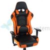FOTEL GAMINGOWY RACER CORPOCOMFORT BX-3700 POMARAń